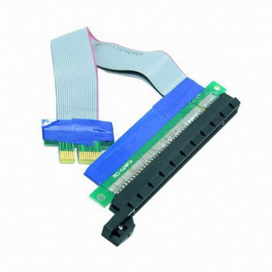 CY PCI-E Express 1x to 16x Extension Flex Cable Extender Converter Riser Card Adapter 20cm EP-060