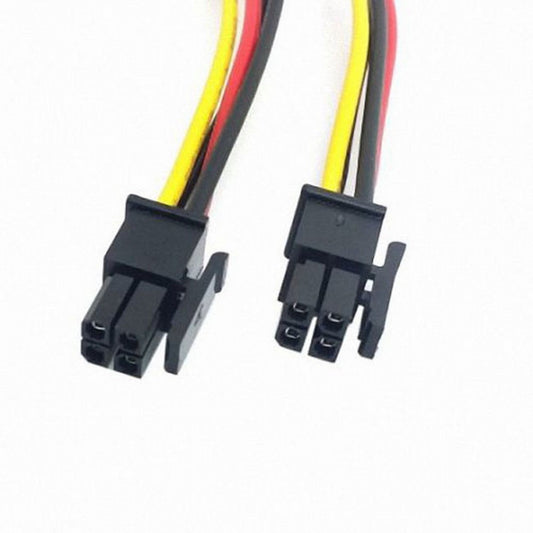 CY ATX Molex Micro Fit Connector 4Pin Male to Male Power Cable 60cm PW-041