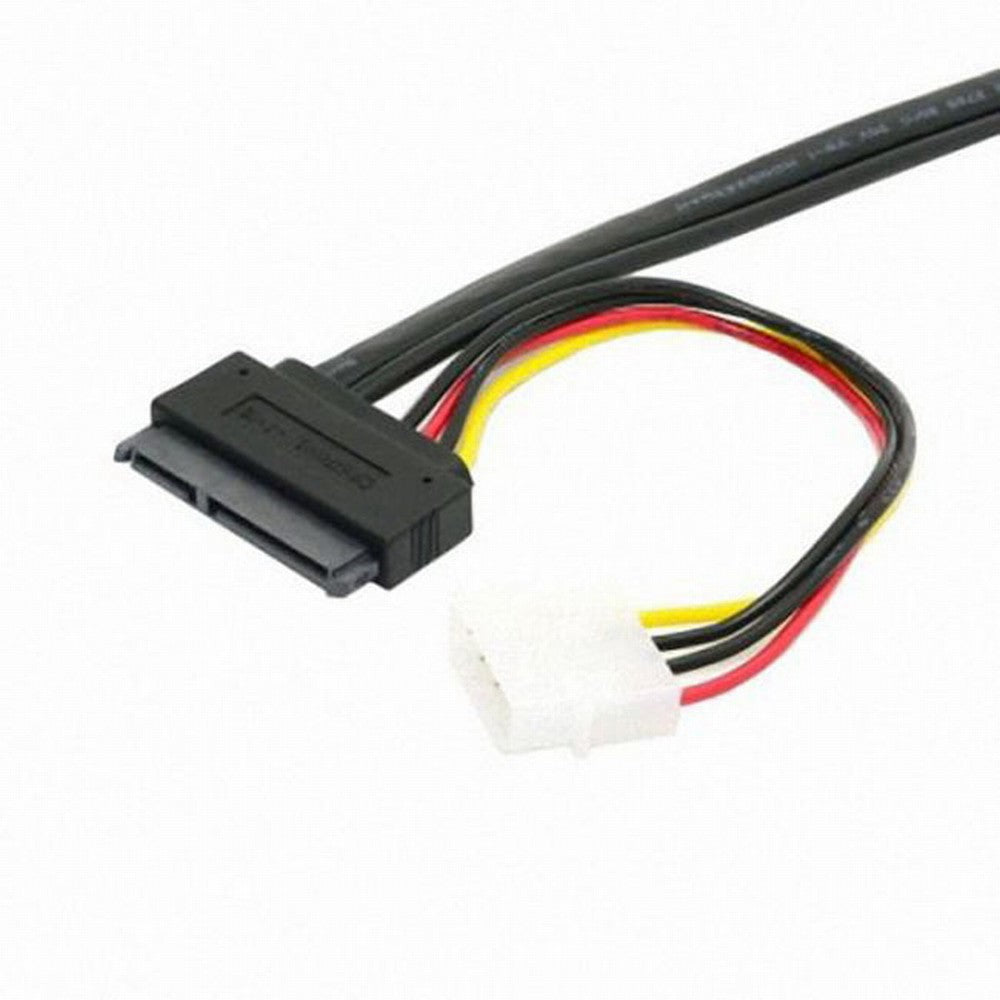 CY 50cm eSATAp Power ESATA Combo to SATA 22pin IDE 4pin 5V 12V for 3.5" 2.5" Hard Disk Data Cable SA-087