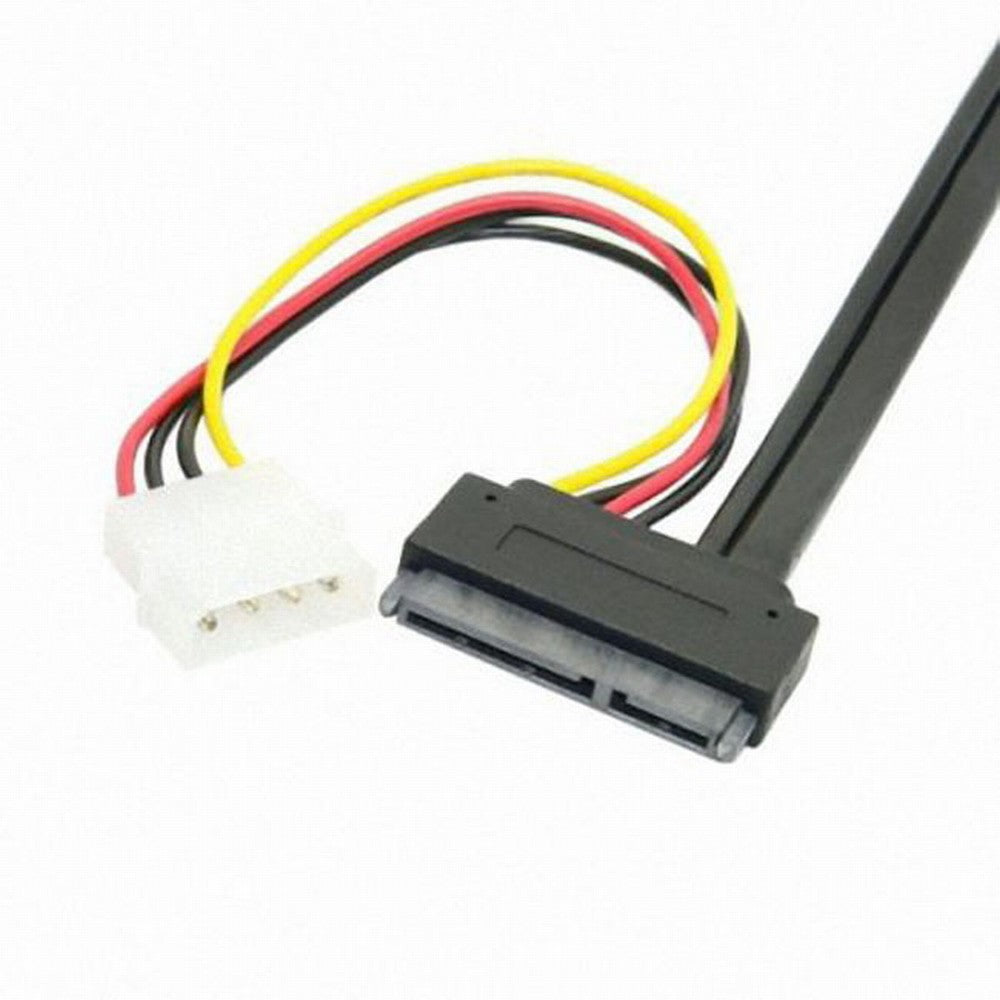 CY 50cm eSATAp Power ESATA Combo to SATA 22pin IDE 4pin 5V 12V for 3.5" 2.5" Hard Disk Data Cable SA-087