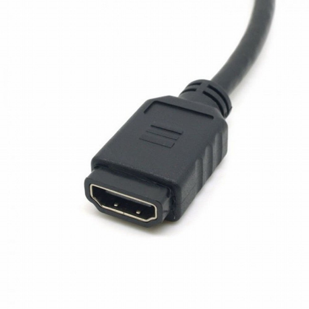 CY High Speed HDMI 1.4 Type E Male to Type A Female Video Audio Cable 0.3m Automotive Connection System Grade Connector HD-102