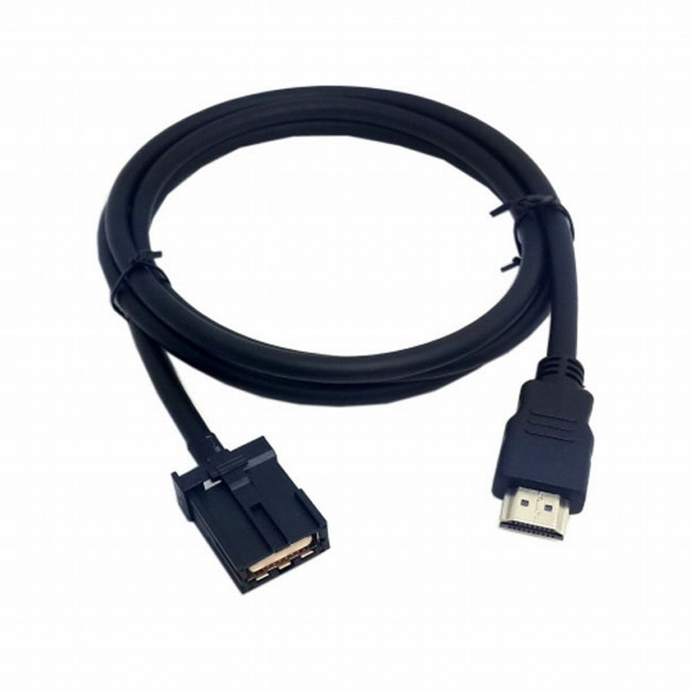 CY High Speed HDMI 1.4 Type E Male to Type A Male Video Audio Cable 1.5M Automotive Grade for Hyundai H1 Car HD-101