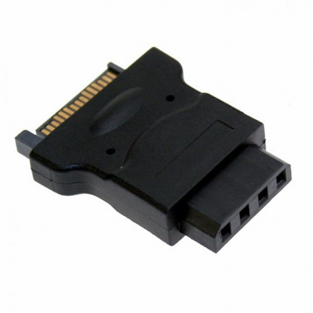 CY 15Pin SATA Male Power Cable to Molex 4-pin IDE Hard Disk Drive Power Adapter SA-010