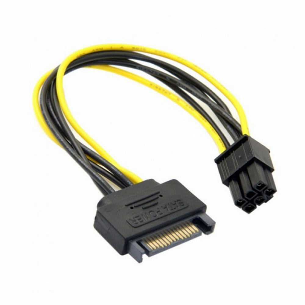 CY PCI-E 1x to 16x Mining Machine Enhanced Extender Riser Adapter with USB 3.0 6Pin Power Cable EP-037