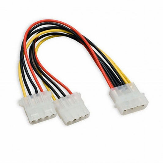 CY IDE 4 Pin to Dual IDE Y Splitter 10cm Hard Disk Power Supply Extension Cable SA-057