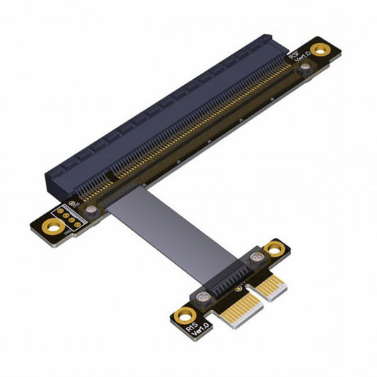 CY PCI-E Gen3.0 1x To 16x Riser Cable 30cm PCI-Express PCI-E X16 Extender Right Angled Elbow Design EP-034