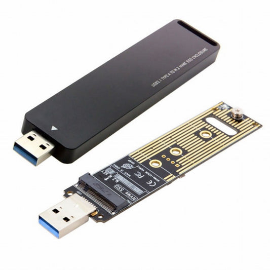 CY USB 3.0 to NVME M-key M.2 NGFF SSD External PCBA Conveter Adapter with Flash Disk Case U3-013