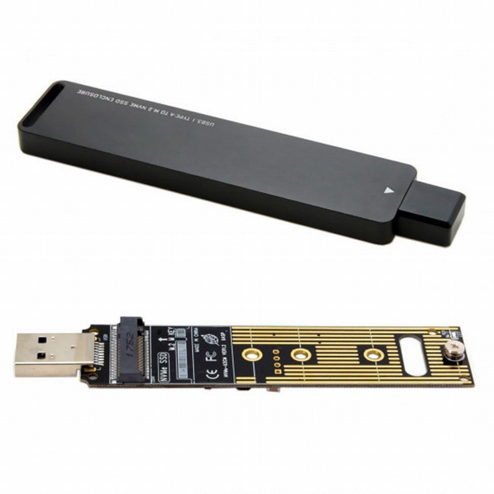 CY USB 3.0 to NVME M-key M.2 NGFF SSD External PCBA Conveter Adapter with Flash Disk Case U3-013