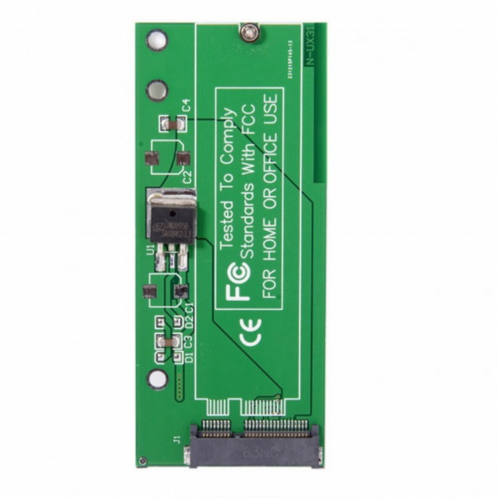 CY SATA 22P 7+15 to MSATA Mini PCI-E PCBA Assembly only for UX31 UX21 XM11 SSD Solid State Disk SA-084