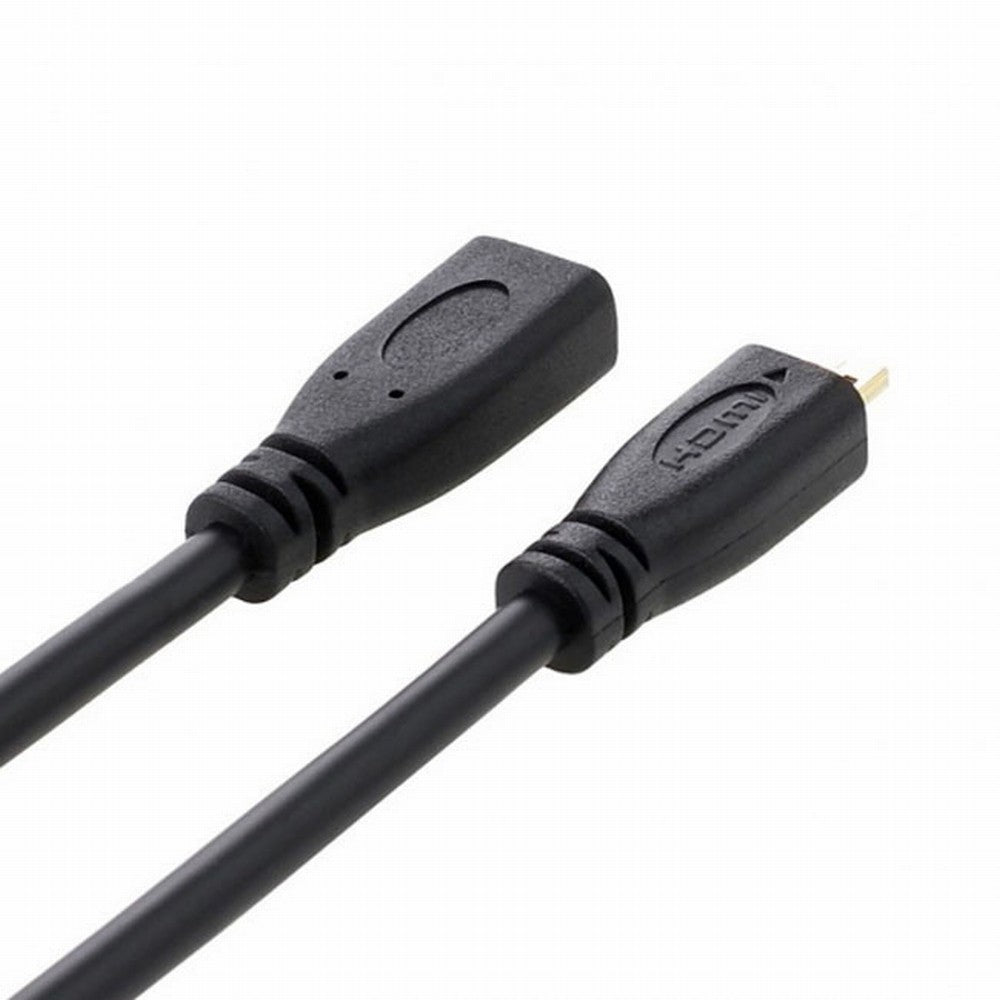 CY HDMI 1.4 D Type Micro HDMI Male to Micro HDMI Female M/F Extension Cable 30cm HD-089