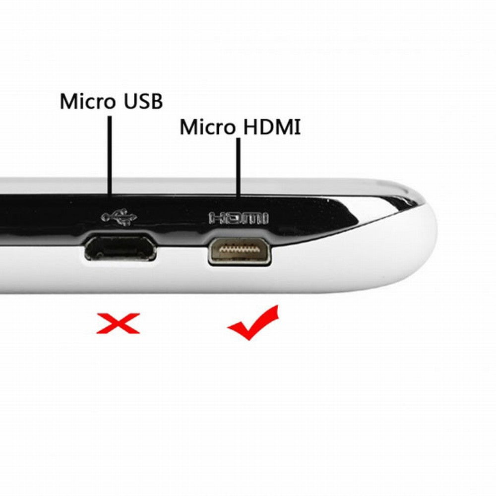 CY HDMI 1.4 D Type Micro HDMI Male to Micro HDMI Female M/F Extension Cable 30cm HD-089