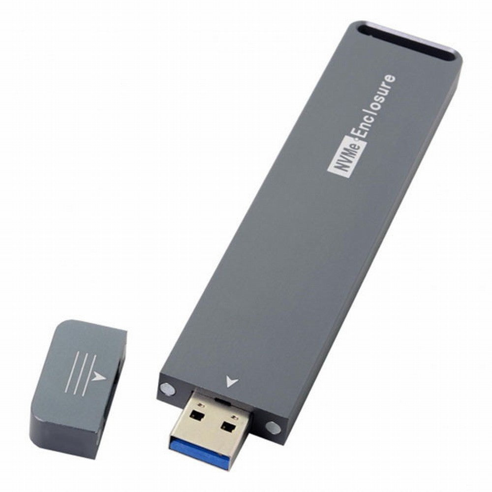 CY USB 3.0 to NVME M-key M.2 NGFF SSD External PCBA Conveter Adapter RTL9210 Chipset with Case U3-017