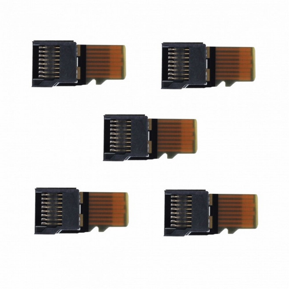 CY 5pcs/lot Micro SD TF Memory Card Kit Male to Female Extension Adapter Extender Test Tools PCBA Reader for Car GPS Phone EP-033-BK-5PCS