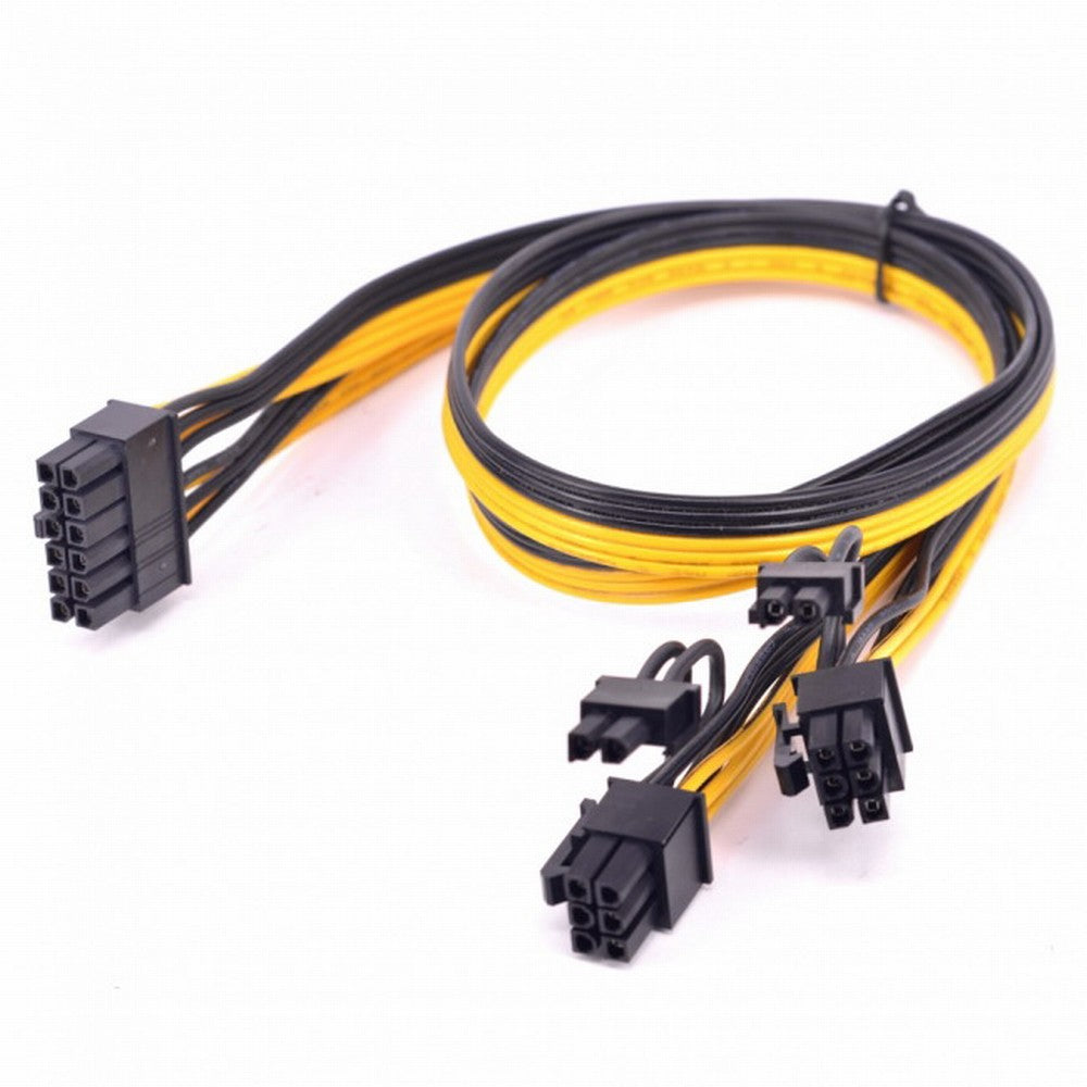 CY 12Pin to ATX Dual 8Pin 6Pin Splitter GPU Graphics Card Modular Power Supply Cable for 3080 3090 AX850 AX750 AX650 PW-026