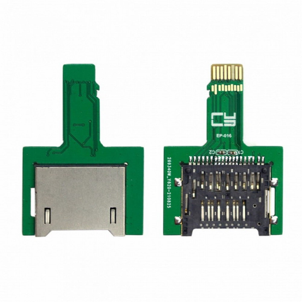 CY TF Micro SD Male Extender to SD Card Female Extension Adapter PCBA SD/SDHC/SDXC UHS-III UHS-3 UHS-2 EP-016