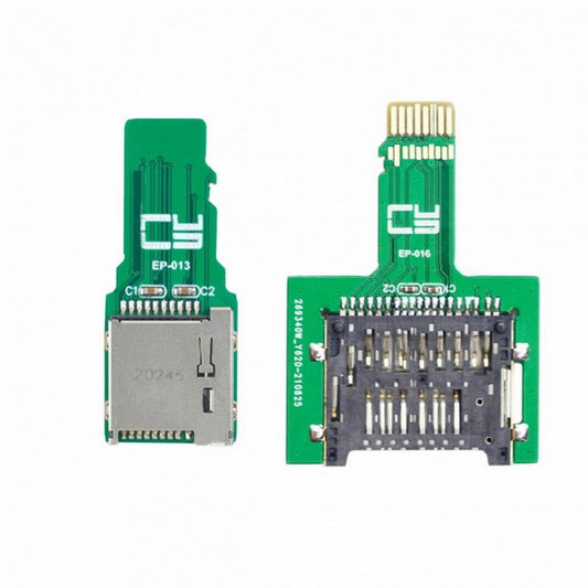 CY 2pcs TF Micro SD Male Extender to SD Card Female Extension Adapter PCBA SD/SDHC/SDXC UHS-III UHS-3 UHS-2 EP-013+016