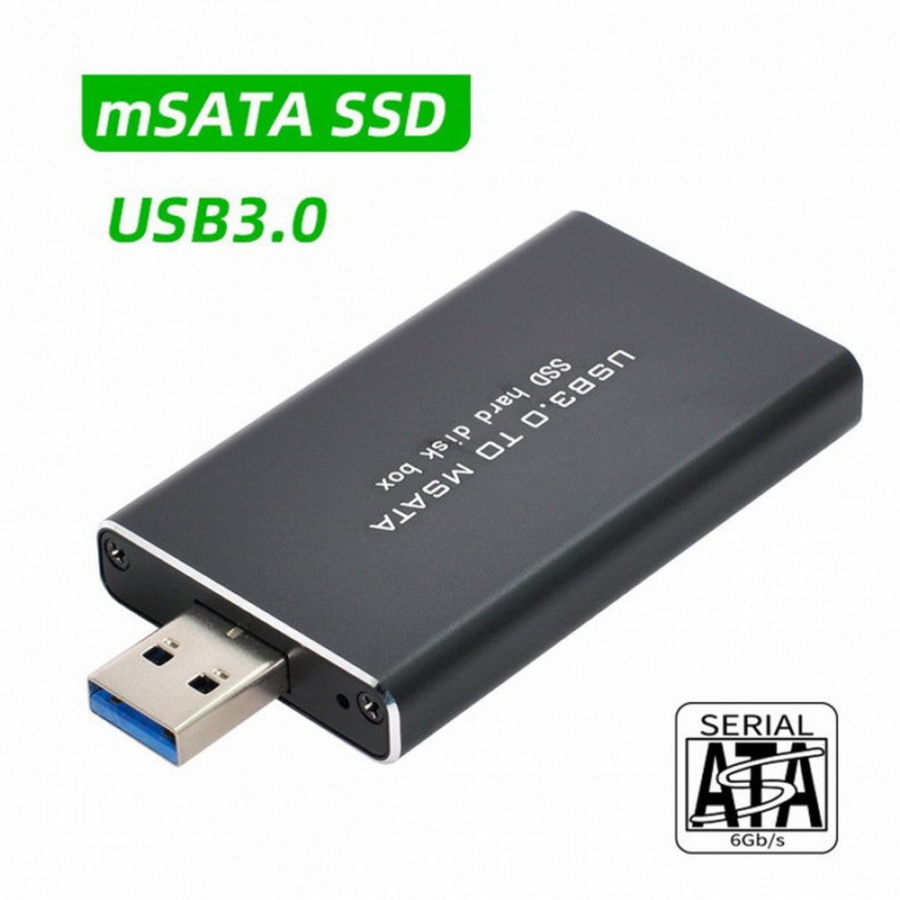 CY Mini PCI-E mSATA to USB 3.0 External SSD PCBA Conveter Adapter Pen Driver Card with Case U3-034