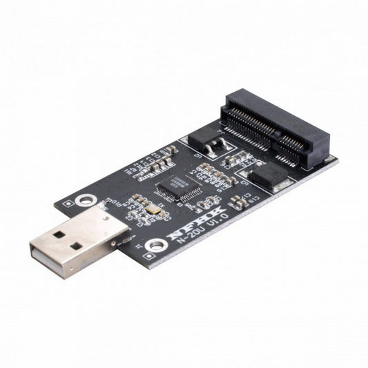 CY Mini PCI-E mSATA to USB 2.0 External SSD PCBA Conveter Adapter Pen Driver Card without Case U2-008