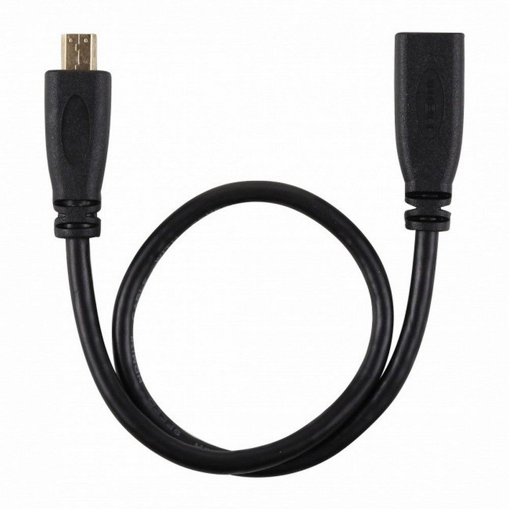 CY HDMI 1.4 D Type Micro HDMI Male to Micro HDMI Female M/F Extension Cable 30cm HD-089