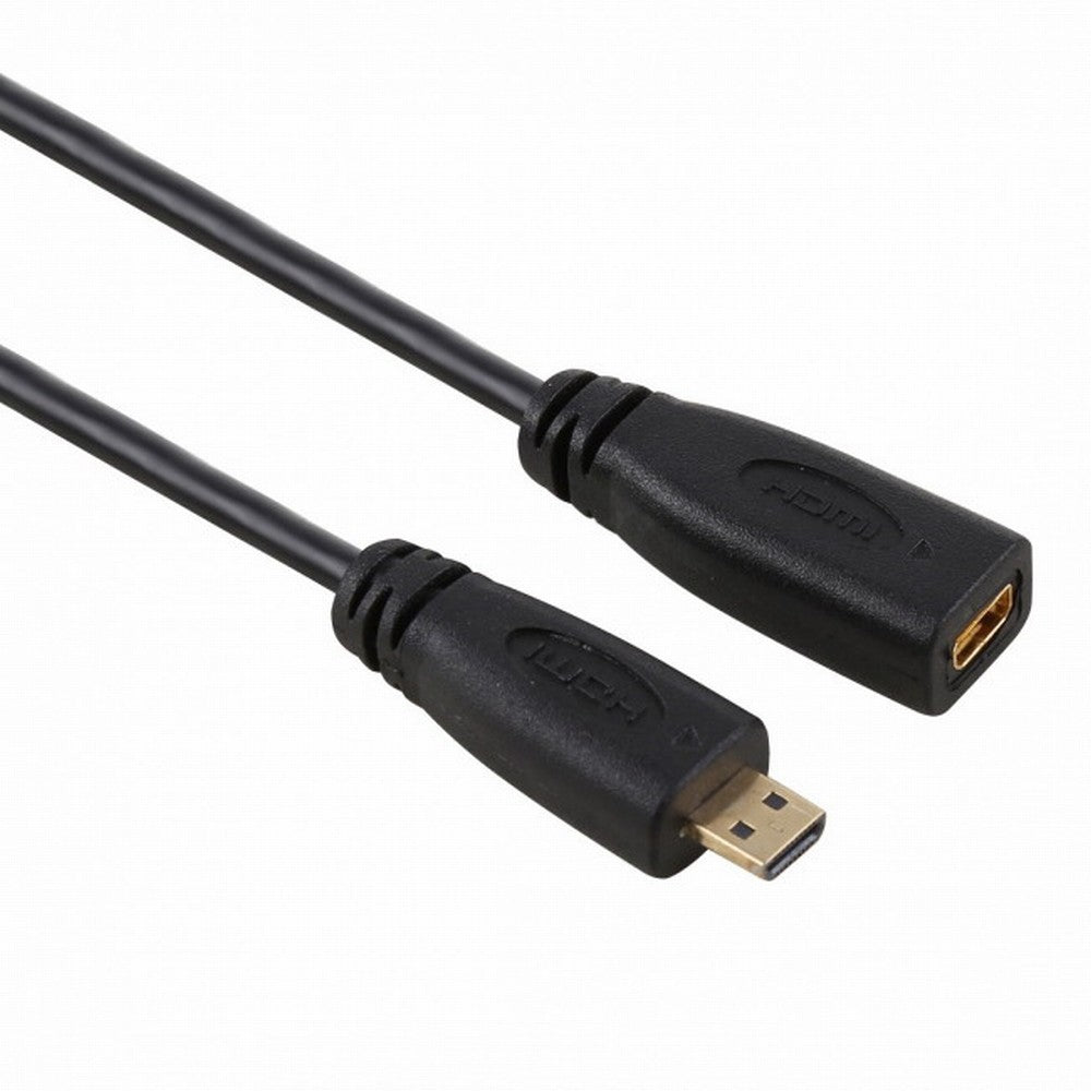 CY HDMI 1.4 D Type Micro HDMI Male to Micro HDMI Female M/F Extension Cable 30cm HD-089