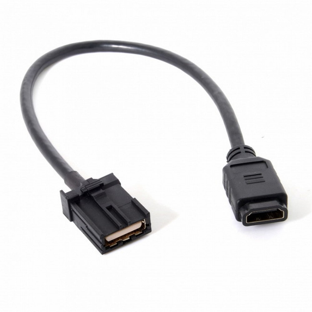 CY High Speed HDMI 1.4 Type E Male to Type A Female Video Audio Cable 0.3m Automotive Connection System Grade Connector HD-102