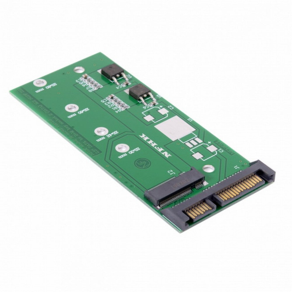 CY M.2 NGFF B/M-key 2 Lane SSD to 7mm 2.5" SATA 22pin hard disk case PCBA for E431 E531 X240S Y410P Y510P SA-123