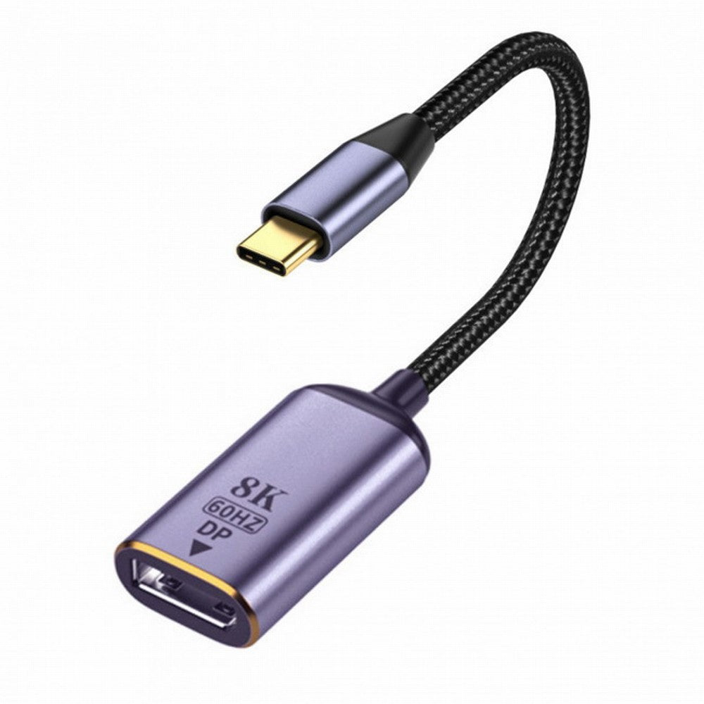 CY USB4 USB-C Type-C Source to Displayport DP Female Cable Display 8K 60HZ UHD 4K Monitor Displays UC-006-D8K