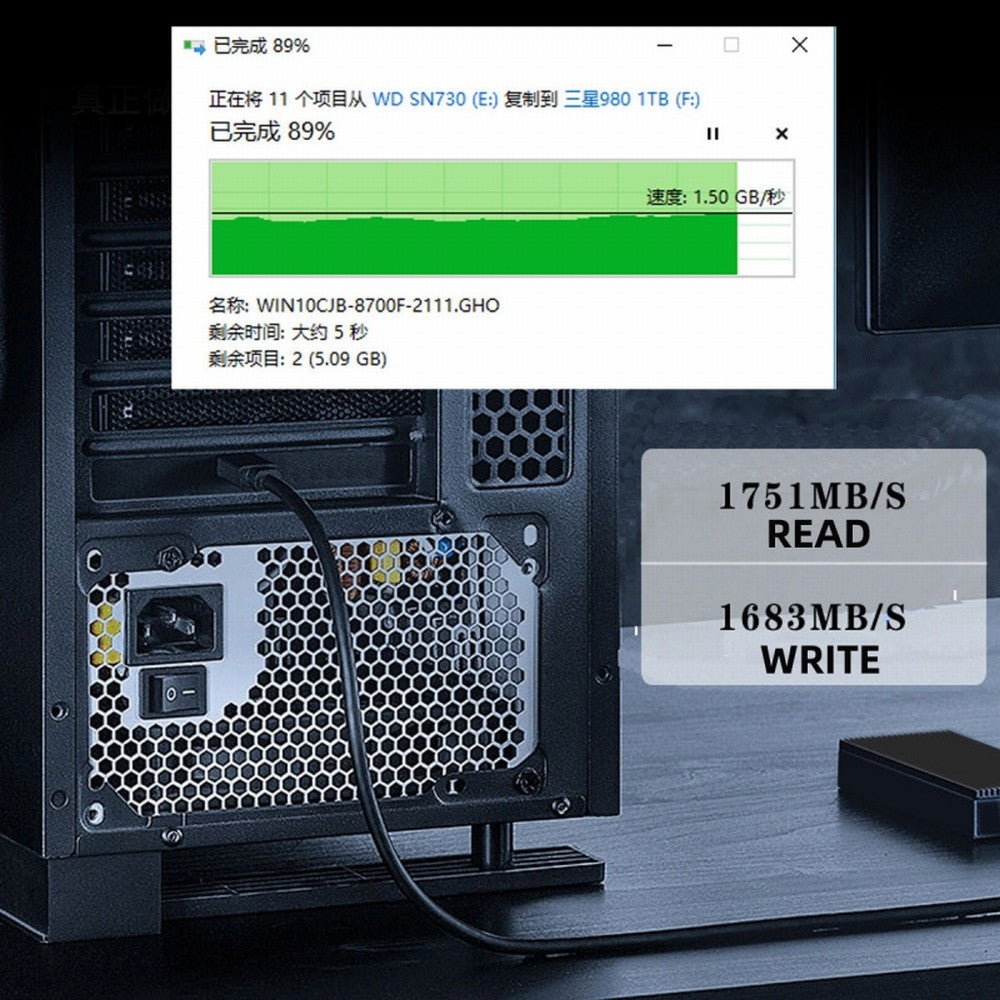 CY USB 3.2 Gen2 Type-C 20Gbps USB-C to PCI-E 4X Express Card Adapter for Desktop Motherboard UC-104-CF