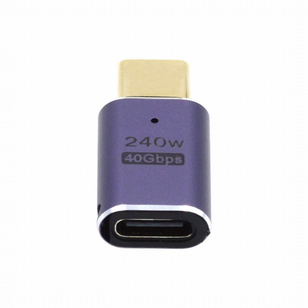 CY USB4 Type C Male to Female 240W Power 40Gbps Data 8K Video Adapter for NS Phone Laptop UC-025-MF