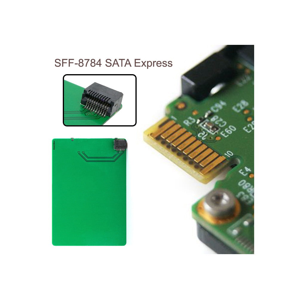 CY WD5000MPCK SFF-8784 SATA Express to SATA3.0 2.5inch 6Gbps Add on Cards PCBA for 5mm UltraSlim Hard Disk SSD SA-118