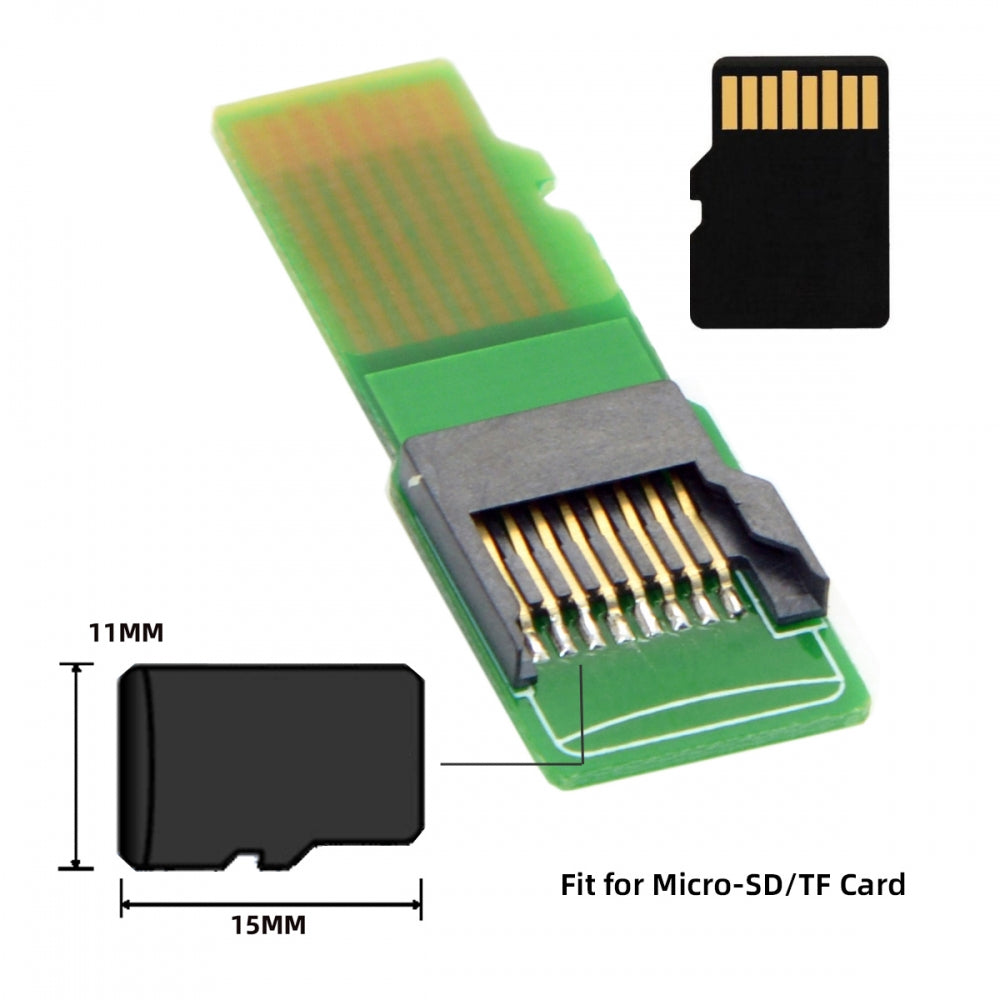 CY 5pcs/lot Micro SD TF Memory Card Kit Male to Female Extension Adapter Extender PCBA Reader for Car GPS Phone EP-033-5PCS