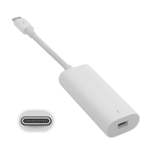 CY 40Gbps USB-C Compatible with Thunderbolt 3 Port to Compatible with Thunderbolt 2 Adapter for 2016 Pro Display MC914 SSD Disk DP-018