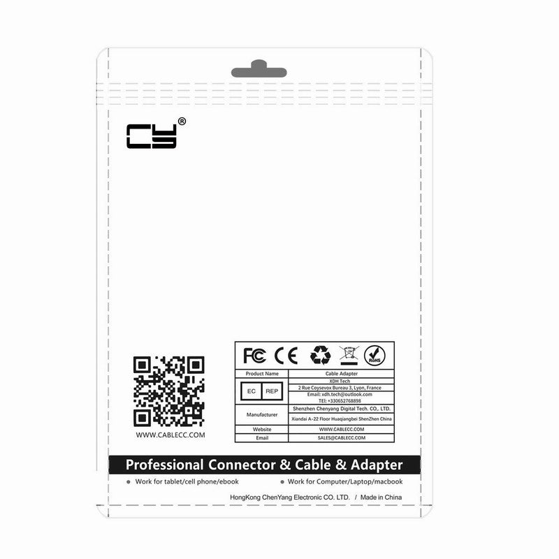 CY DC 5.5mm Plug to 4-in-1 DC 5V 5.5x2.5mm 5.5x2.1mm 4.0x1.7mm 3.5x1.3mm Power Plug Barrel Connector Charge Cable PW-010-DC